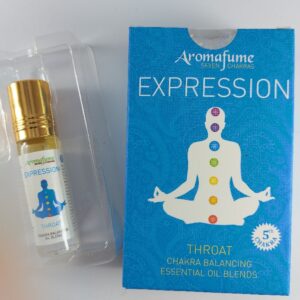 Expression Aromafume Roll-on Essential Oil Blend perfume, 5th Chakra