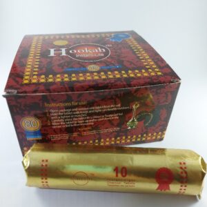 Coal for burning Resins Roll of 10 briquettes