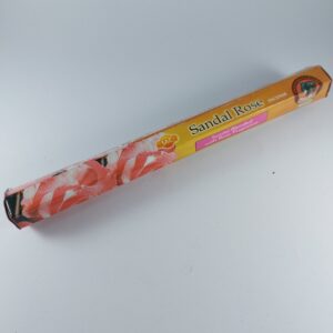 Sandal Rose Incense sticks, SAC, hex