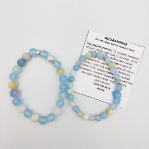aquamarine bracelet 6 8