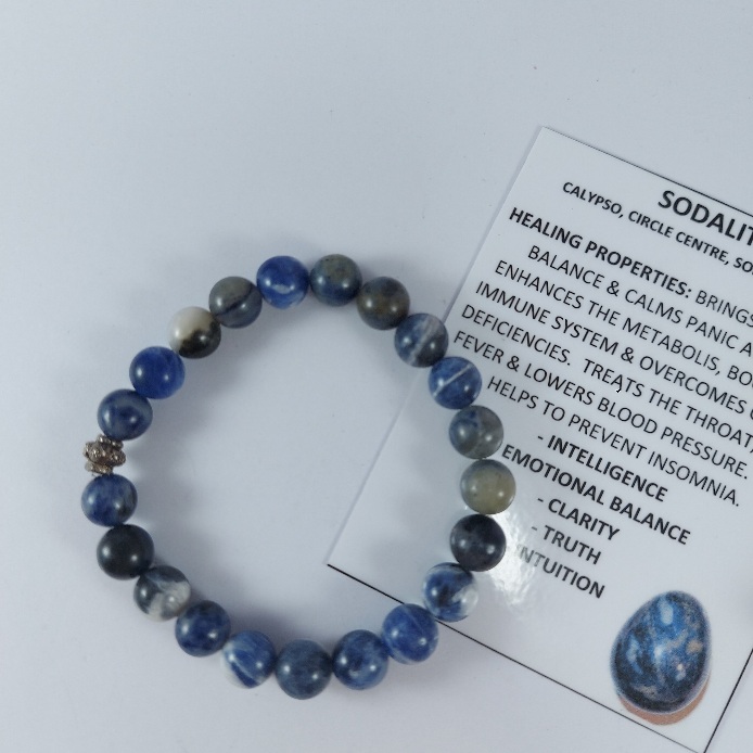 Sodalite stretch bracelet 8mm beads