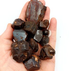 Semi-polished rough hematite