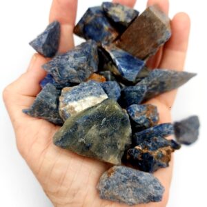 Sodalite raw gemstone