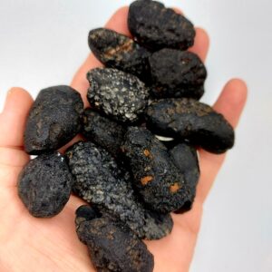 Tektite rough gemstone