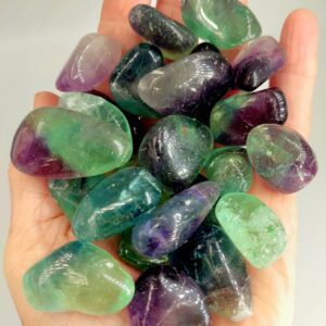 fluorite tumblestone