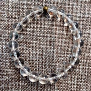 Clear Quartz bracelet with 8mm beads