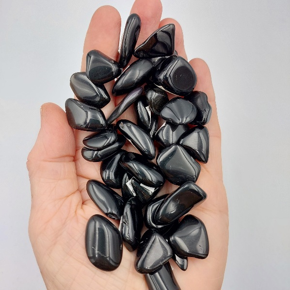 Black Obsidian Tumblestones