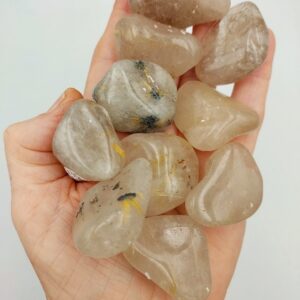 Rutilated Quartz Tumblestones