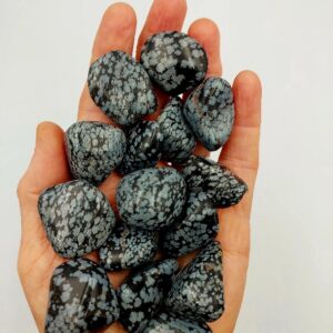 Snowflake Obsidian Tumblestones