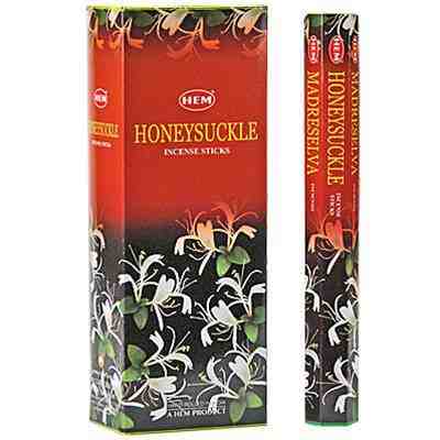 Honeysuckle Incense sticks Hem Hex
