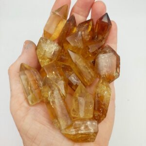 Natural Citrine prisms