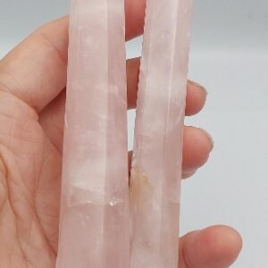 Rose Quartz Dagger Prism