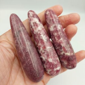 Lepidolite wand