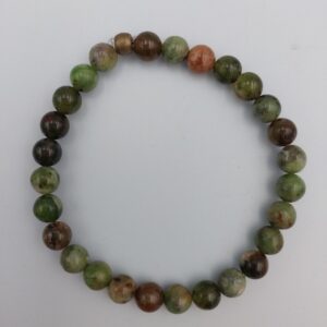 Bracelet Green Opal 6mm beads