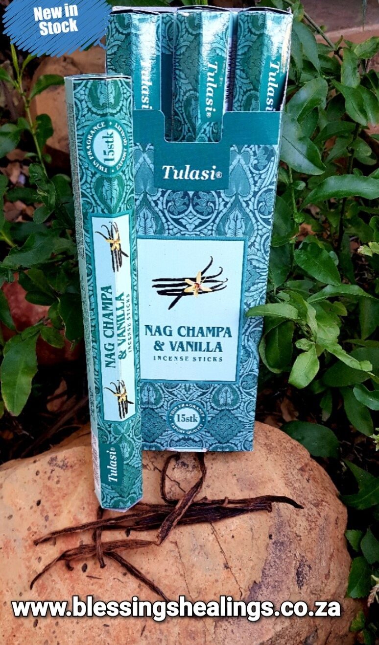 Nag Champa and Vanilla Tulasi Hex