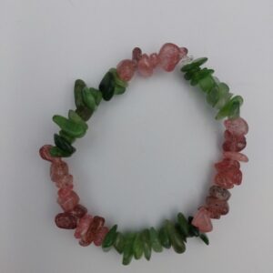 Brace Chip Watermelon Tourmaline Bangle