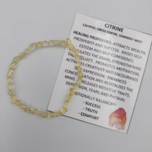 Bracelet Citrine Nuggets Small