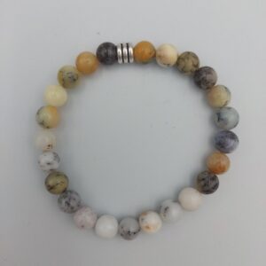 Bracelet White Opal 6mm