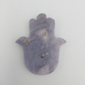 Lepidolite Hamsa
