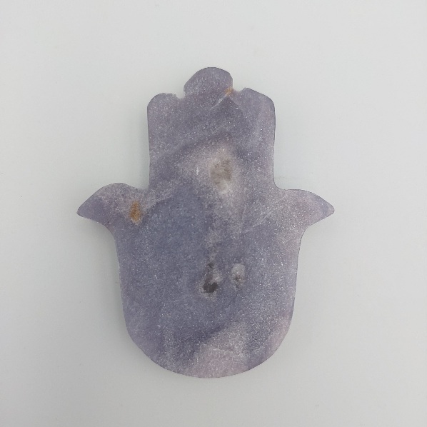 Lepidolite Hamsa