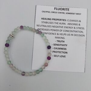 Fluorite Bracelet 4mm