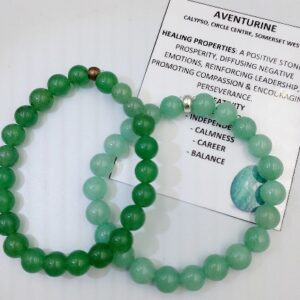 Green Aventurine bracelet with 8mm beads