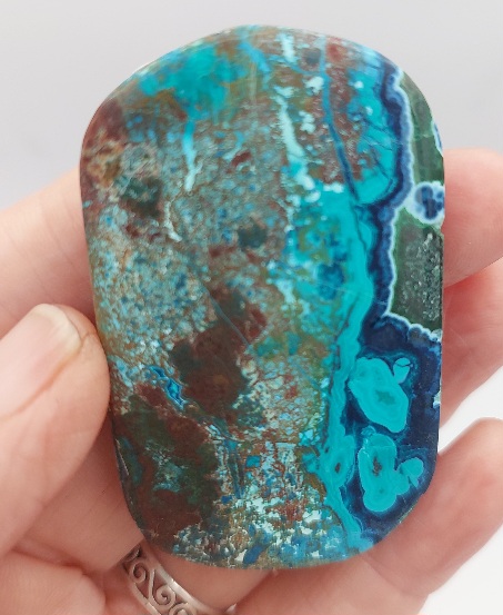 Chrysocolla Palmstone 38g