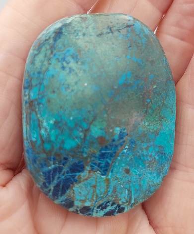 Chrysocolla Palmstone 39g