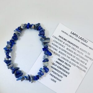 Lapis Chip Bracelet s