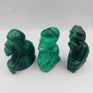 Malachite African Figurine 6cm