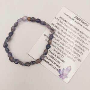 Amethyst Nuggets small Bracelet