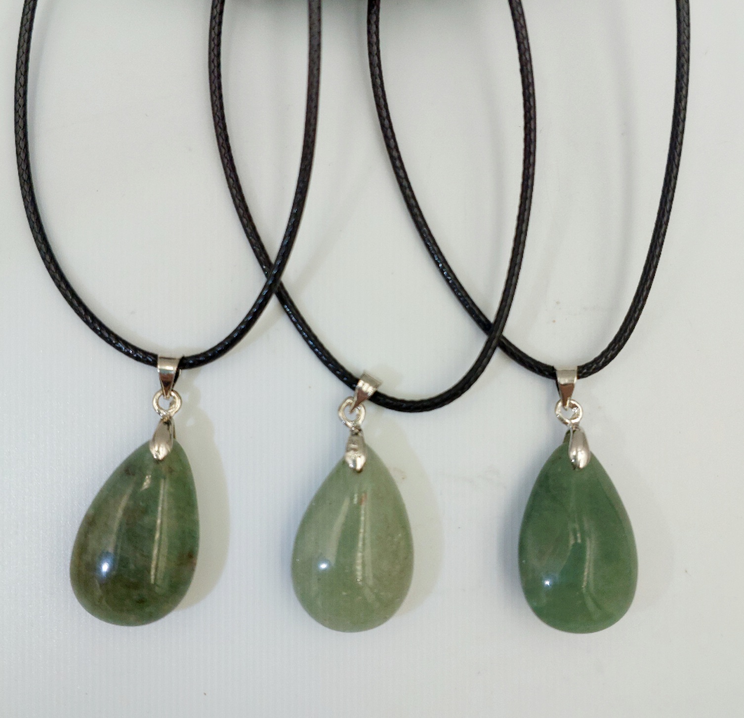 Aventurine Teardrop Necklace