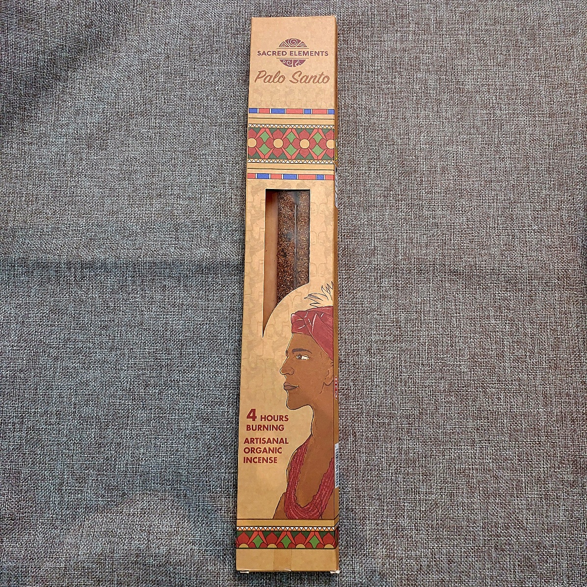 Palo Santo Organic Hand-rolled Incense Sacred Elements 4 hour burning