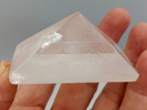 Clear Quartz Rainbow Pyramid Rectangle