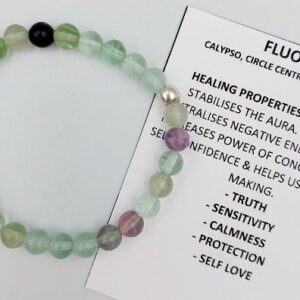 Bracelet Fluorite 6mm