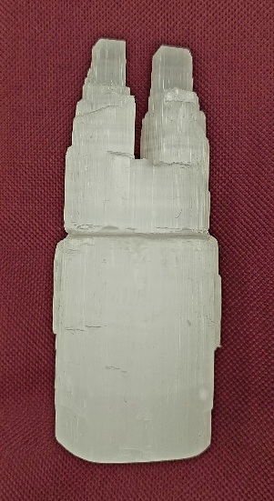 Satin Spar Twin Tower 10cm