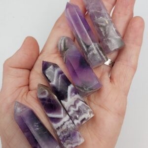 Amethyst prism, approximately 5.5cm