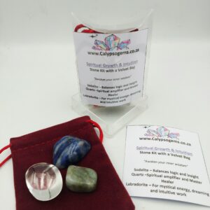 Pocket Gemstone Kit: Spiritual growth and intuition