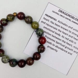 Dragonsblood Bracelet with 10mm beads