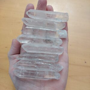Raw Clear Quartz Prism, 7.5 cm