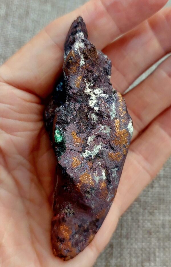 Pure Solid Native Copper Specimen 179g
