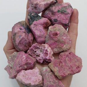 Raw Cobalto Calcite, per gram