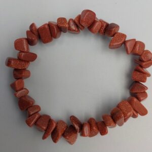 Goldstone Chip Bracelet