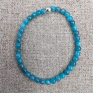 Apatite bracelet with 4mm beads
