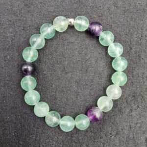 Fluorite Bracelet with 10mm beads