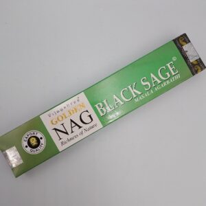 Golden Nag Black Sage Incense by Vijayshree