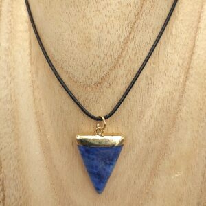 Sodalite Triangle necklace