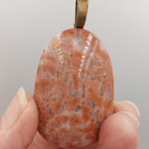 Pofadder Pink Granite Pendant