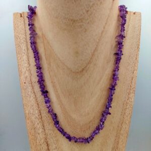 Amethyst Chip Necklace