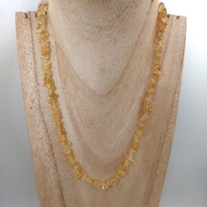 Citrine Chip Necklace